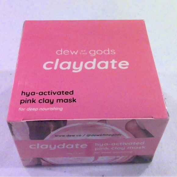 Dew of the Gods Claydate Pink Clay Mask Hya-Activated - Picture 1 of 1